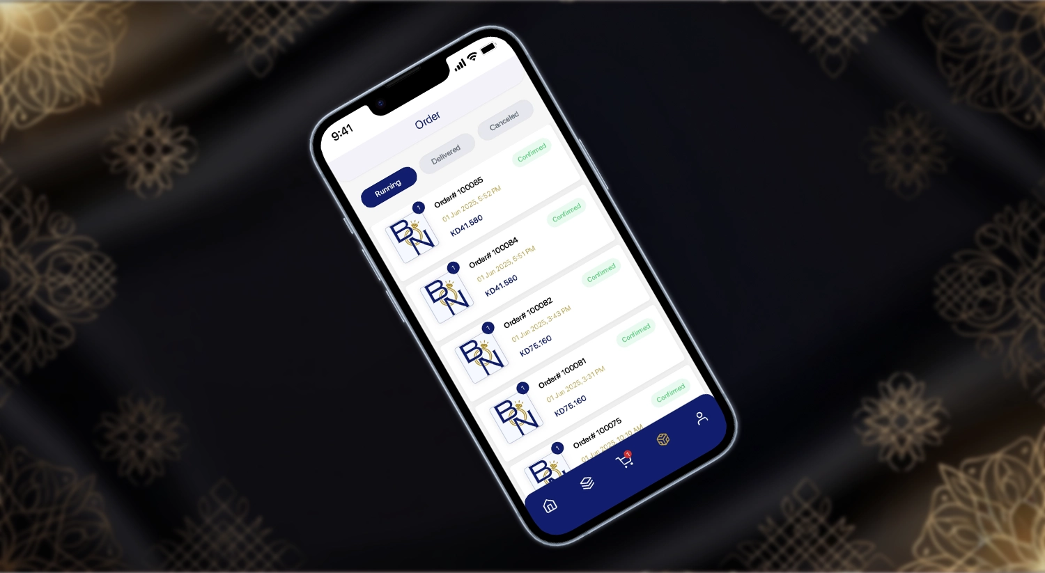 BLUE NILE screenshot